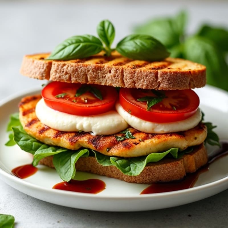 Fresh Grilled Caprese Sandwich