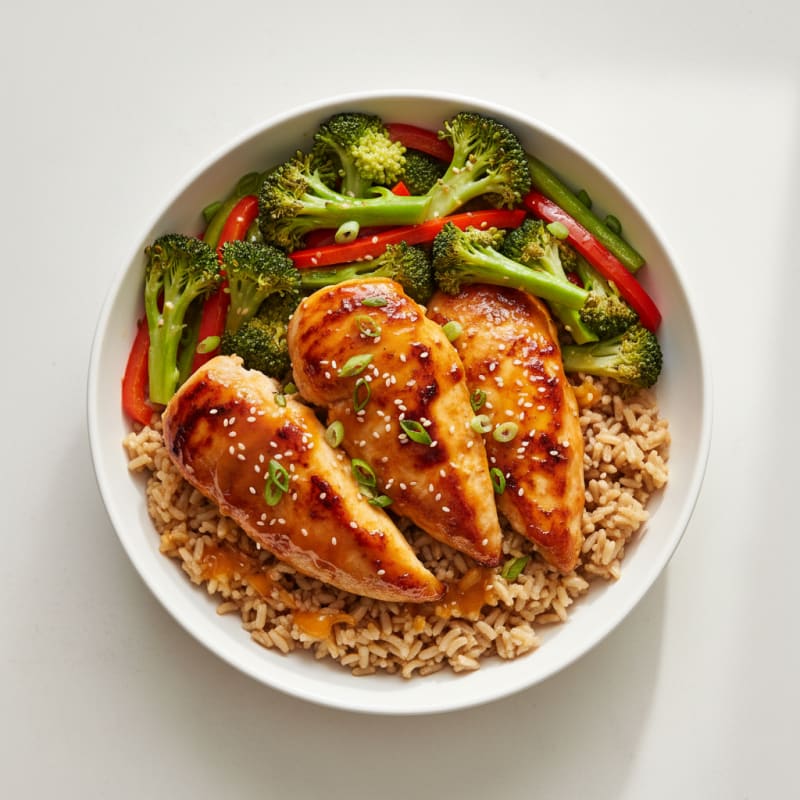 Baked Orange Glazed Chicken