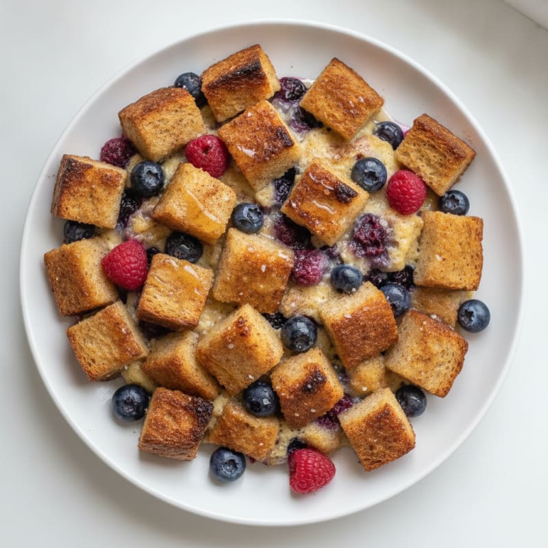 Baked Berry French Toast Casserole
