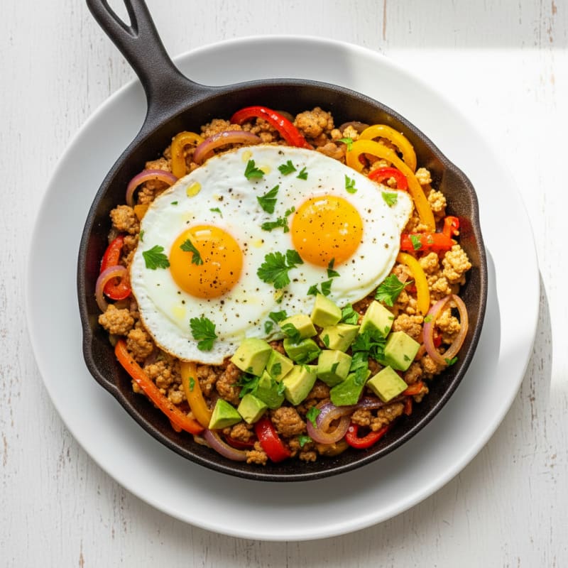 Hearty Grand Slam Breakfast Skillet