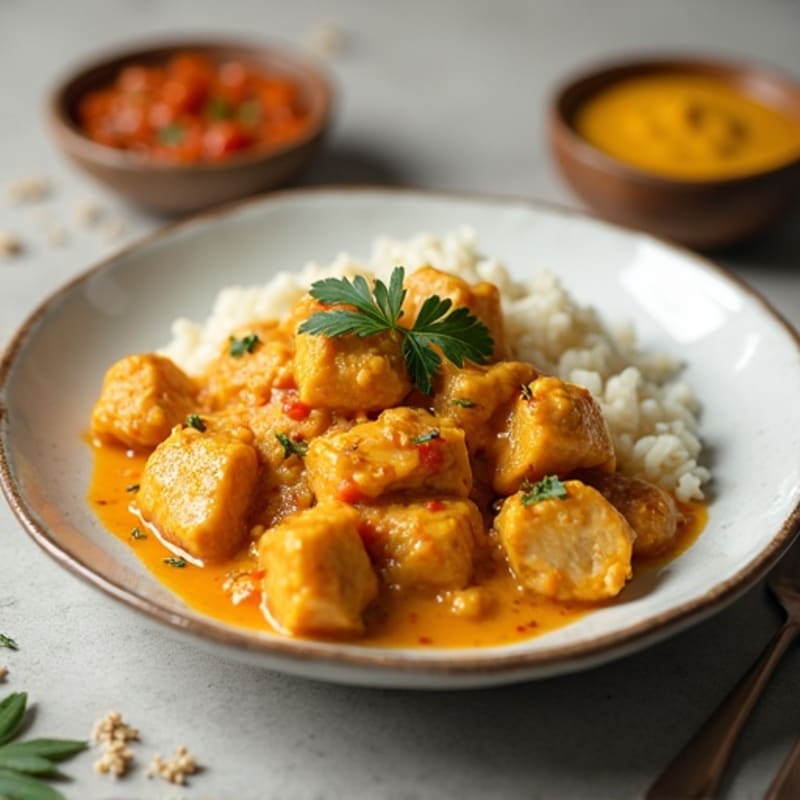 Creamy Coconut-Spiced Butter Chicken