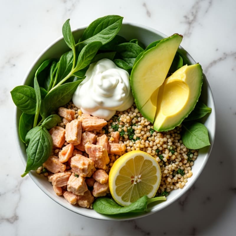 Lemon-Dill Tuna Protein Bowl