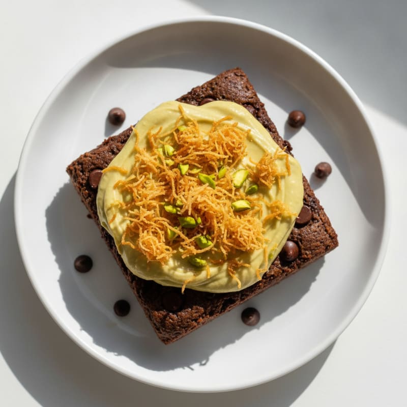 Rich Chocolate Dubai Protein Brownie