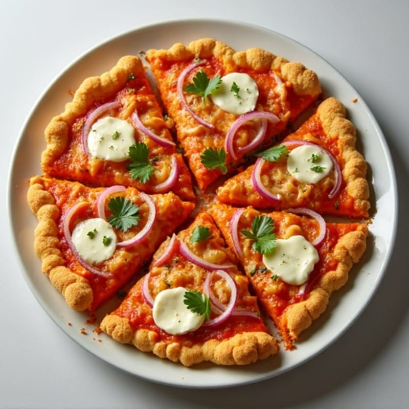 Crispy Buffalo Chicken Sheet Pan Pizza
