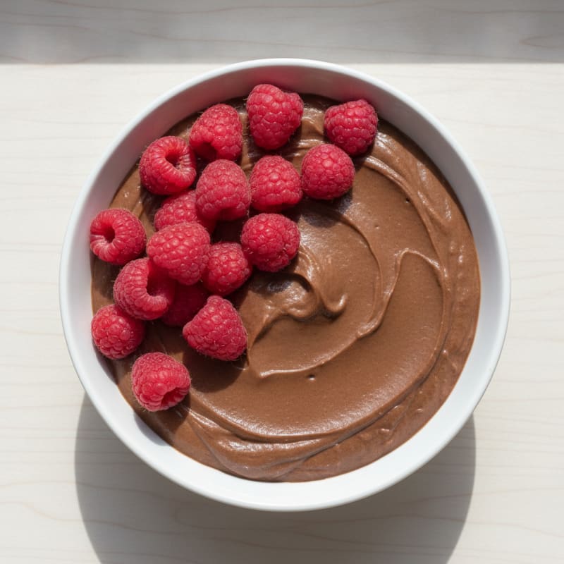 Silky Chocolate Protein Pudding