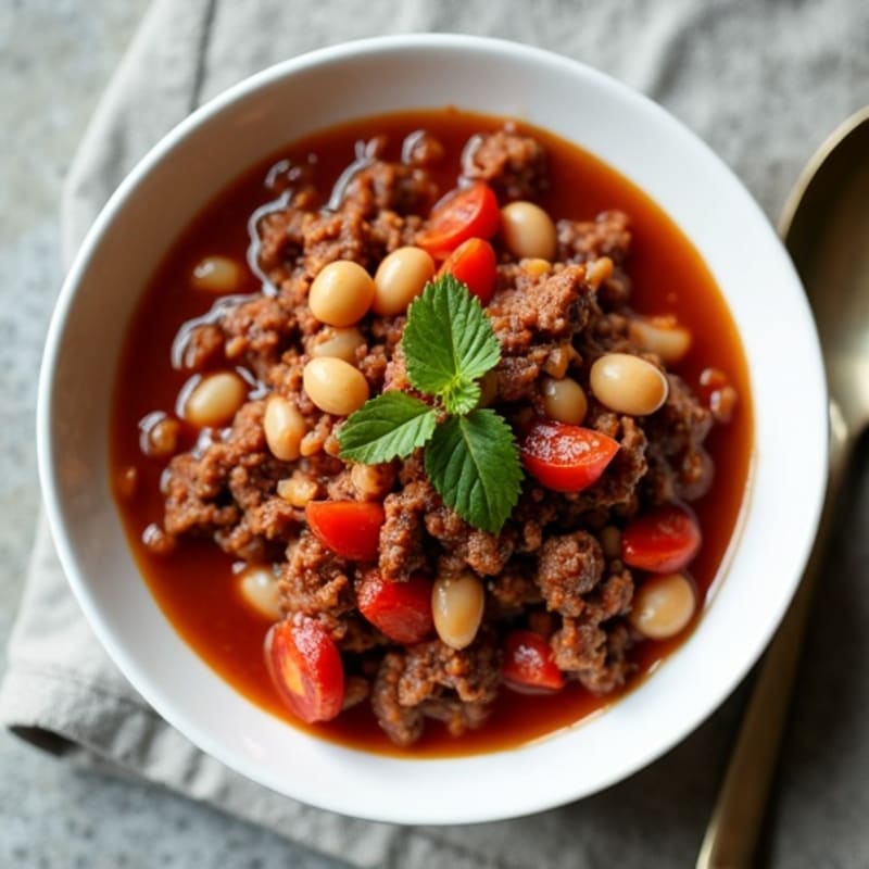 Healthy Slow Cooker Beef Chili