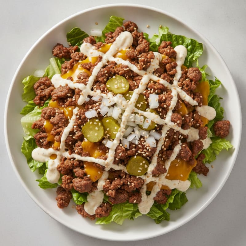 Big Mac Protein Bowl