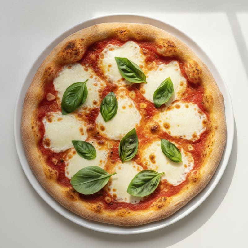 Classic Margherita Pizza with Fresh Basil