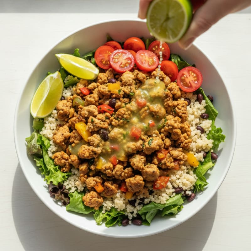 Ground Turkey & Quinoa Power Bowl