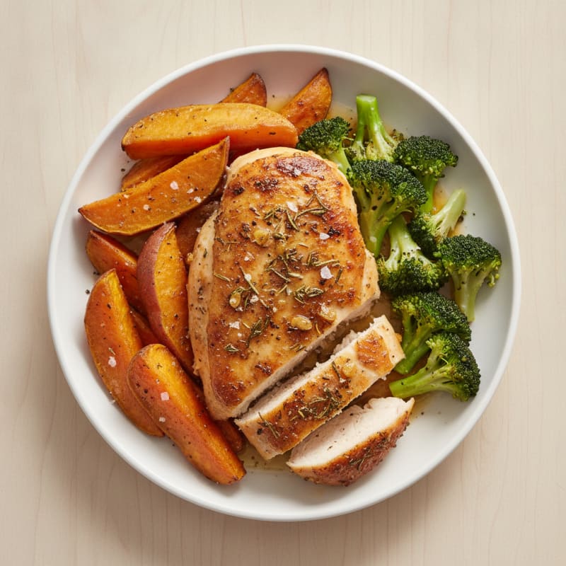 Garlic Herb Roasted Chicken