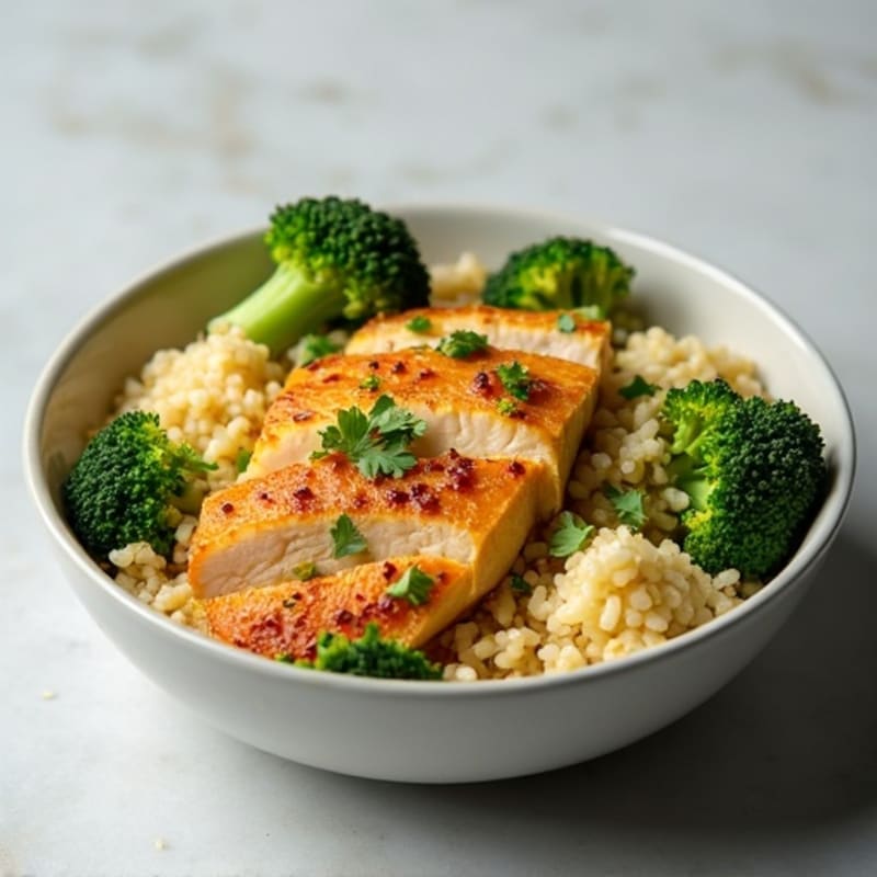 Cauliflower Rice Chicken Stir-Fry