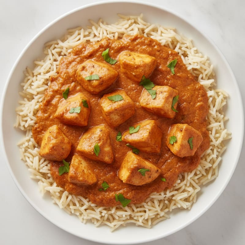 Chicken Tikka Masala with Basmati Rice