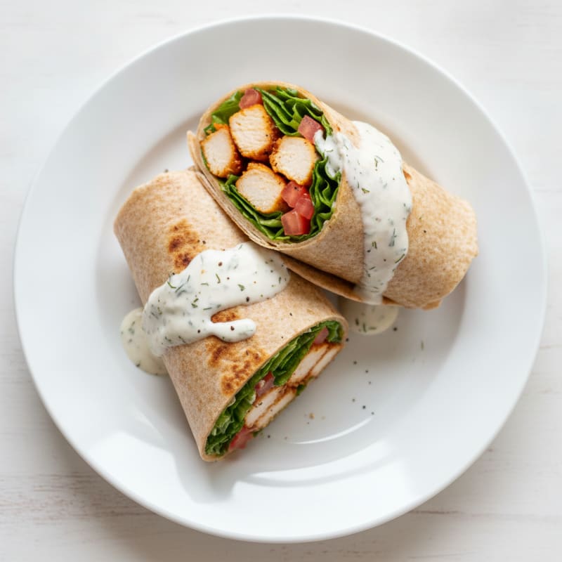 Buffalo Ranch Chicken Wrap