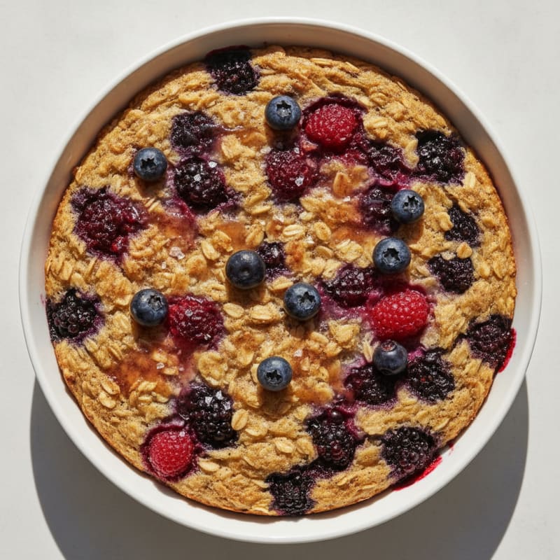 Baked Berry Oatmeal