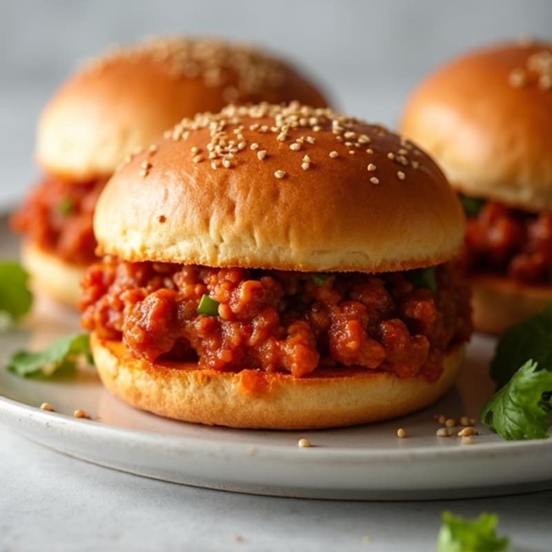 Lean Turkey Sweet Potato Sloppy Joe Sliders