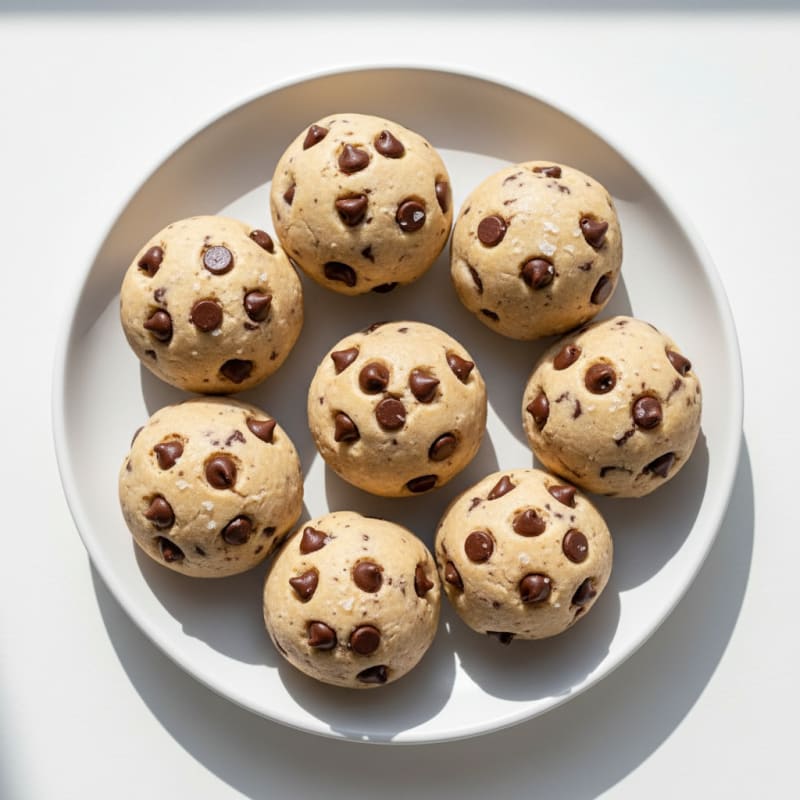 No-Bake Chocolate Chip Cookie Dough Bites