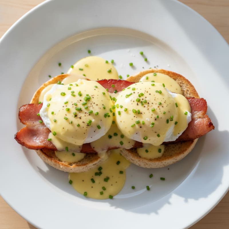 Classic Eggs Benedict with Hollandaise