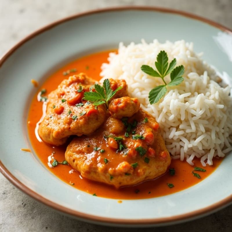 Creamy Coconut-Spiced Butter Chicken