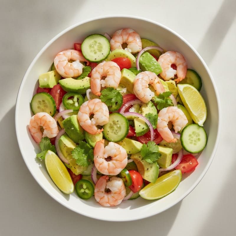Shrimp and Avocado Ceviche