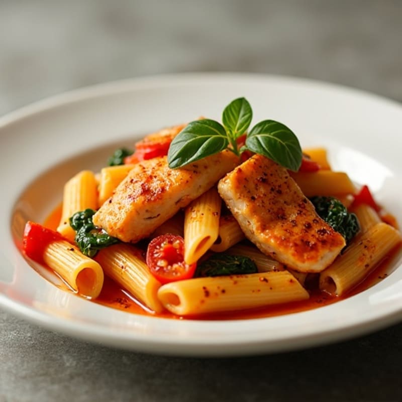 Spicy Paprika Chicken Pasta