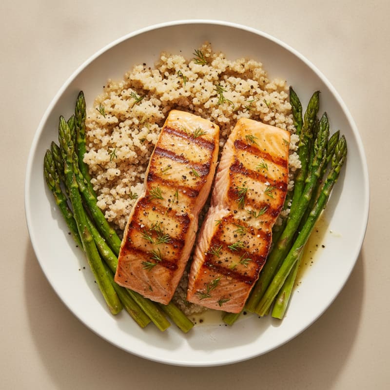 Lemon Herb Grilled Salmon