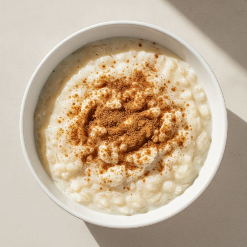 Protein Rice Pudding with Egg Whites