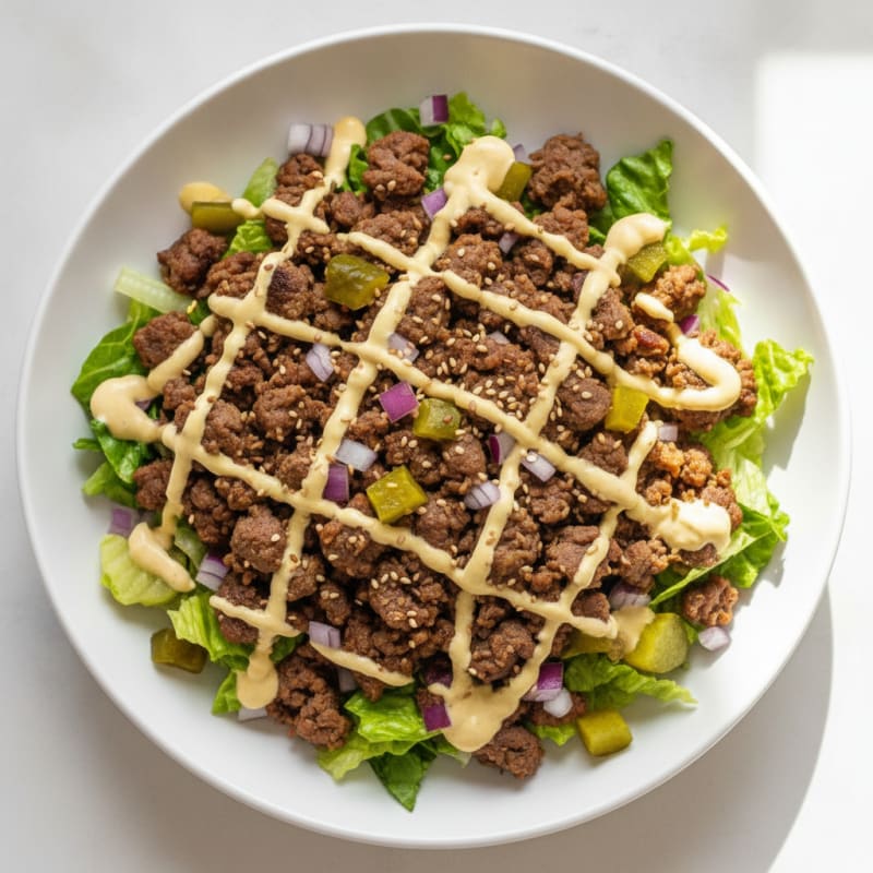 Big Mac Protein Bowl
