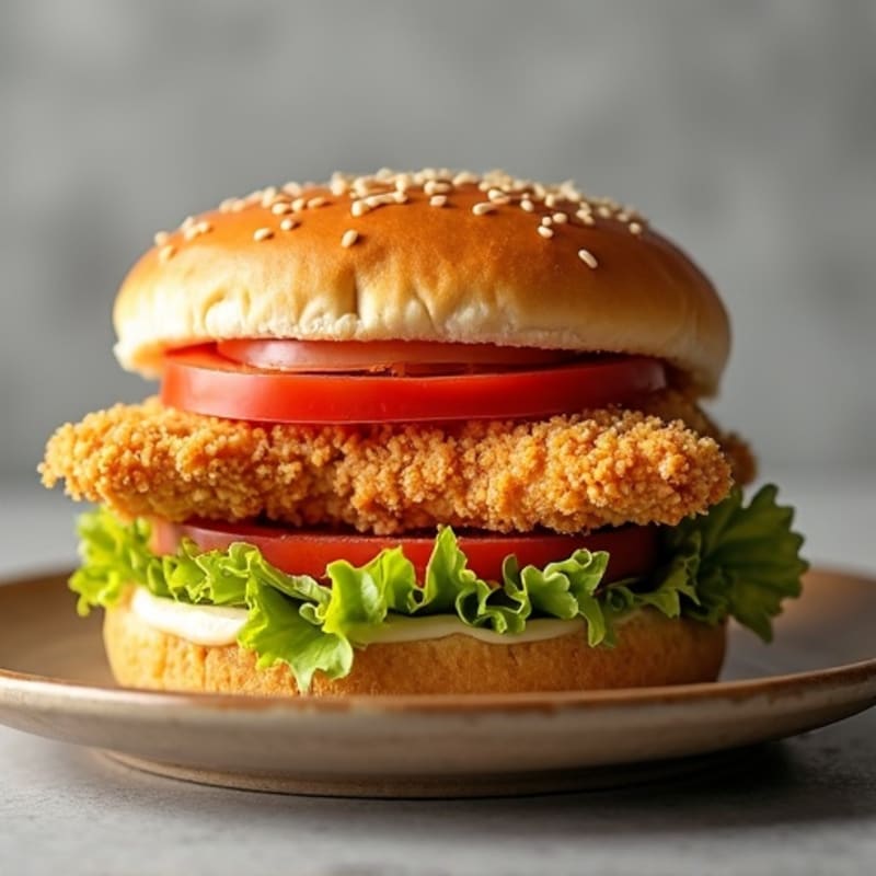 Crispy Air-Fried Chicken Sandwich