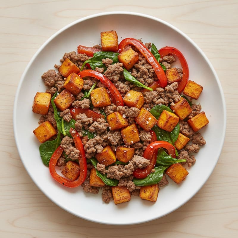 Sweet Potato & Beef Power Bowl