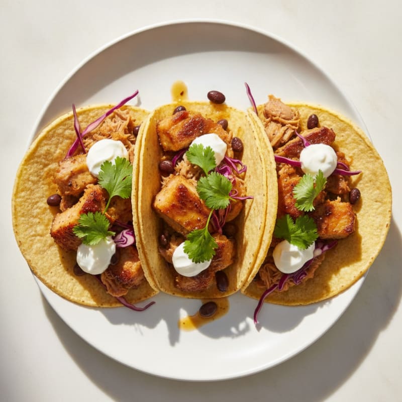 Slow-Cooked Pork Carnitas Tacos