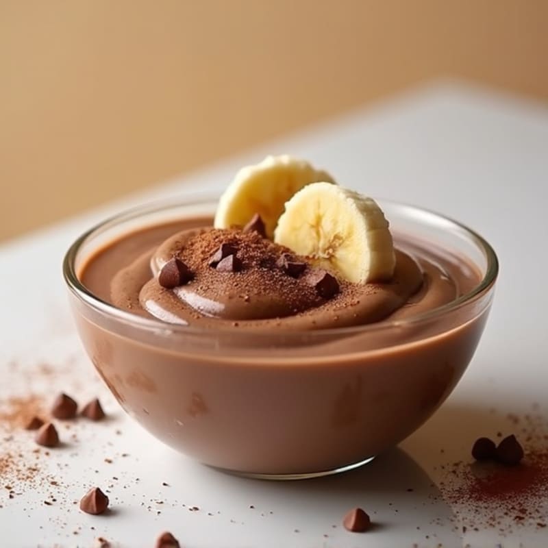 Silky Chocolate Protein Pudding