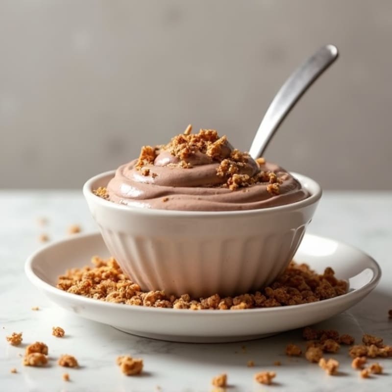 Creamy Protein Chocolate Yogurt