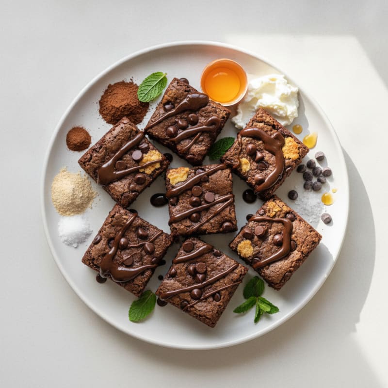 High-Protein Chocolate Fudge Brownies