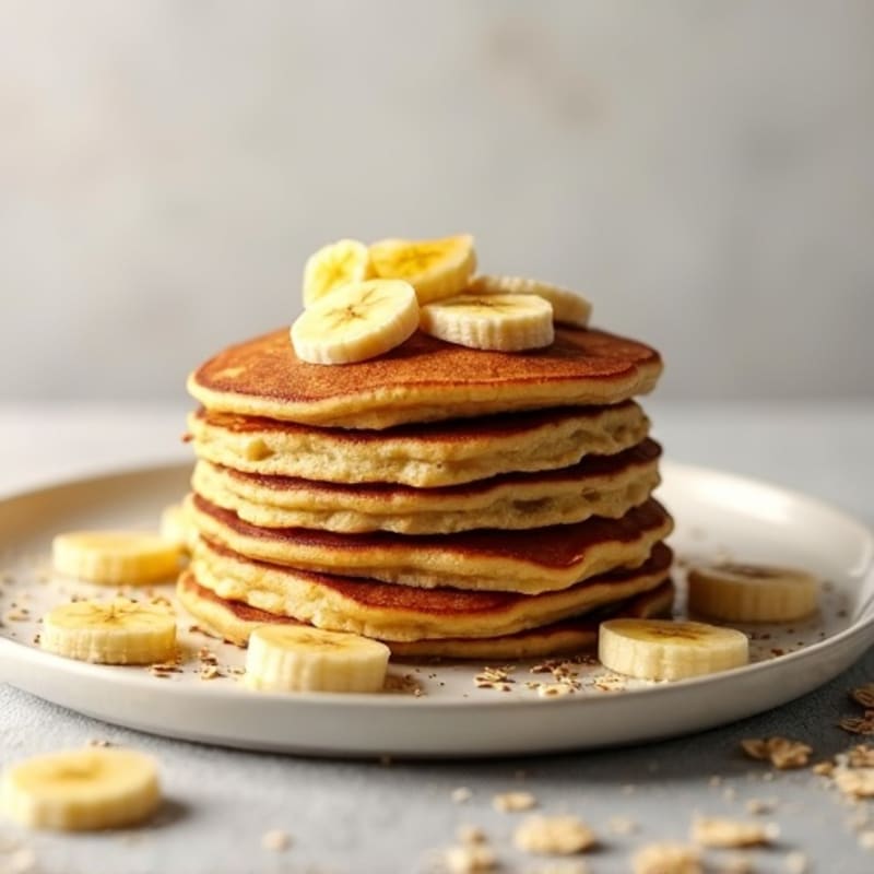 Banana Protein Pancakes