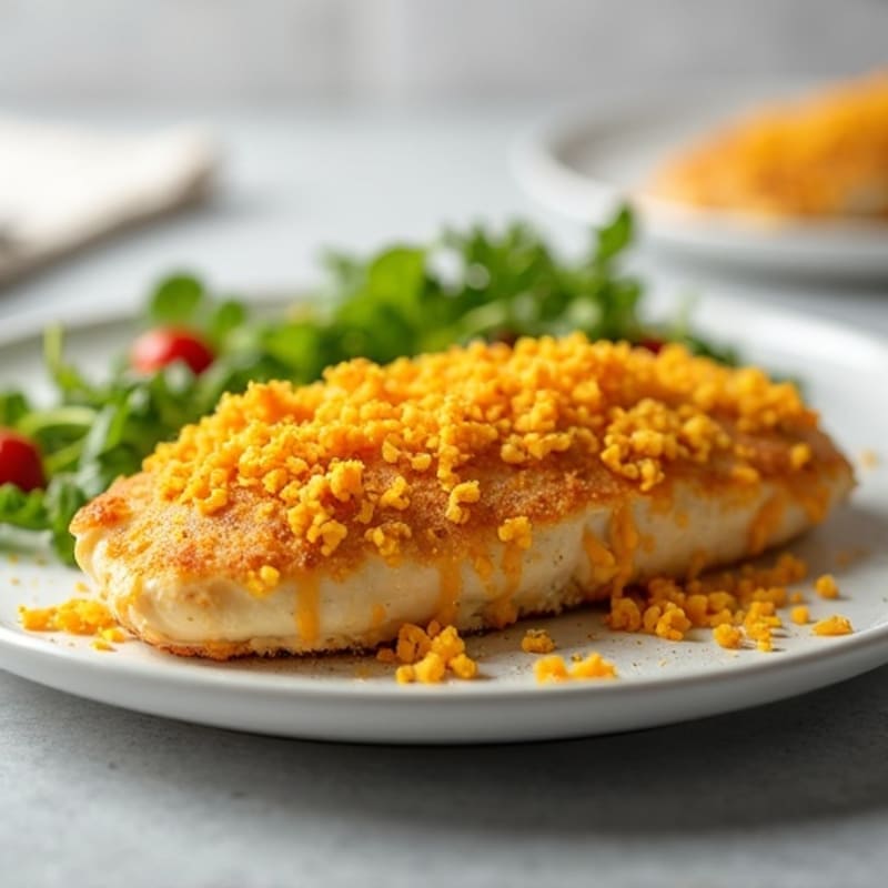 Baked Jalapeño Popper Chicken with Crispy Topping