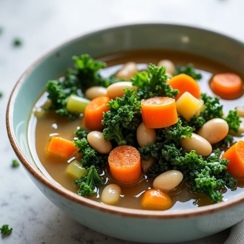 Hearty Kale and White Bean Soup