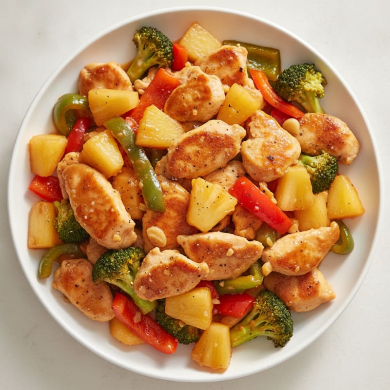 Sweet and Sour Chicken Stir-Fry