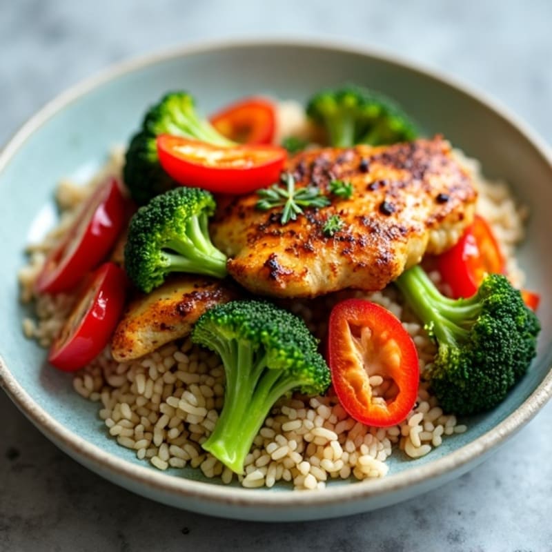 Ginger Garlic Chicken Stir-Fry with Crisp-Tender Broccoli