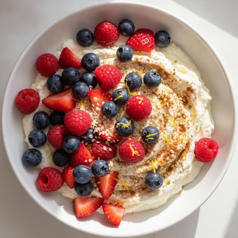 Berry Ricotta Breakfast Bowl