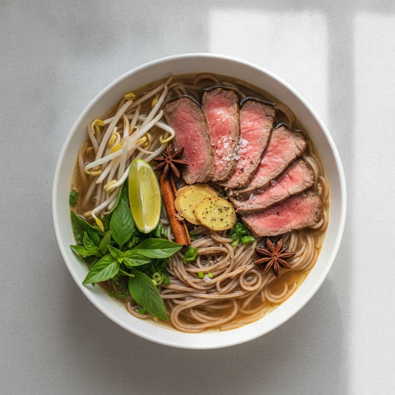 Beef Pho Noodle Soup