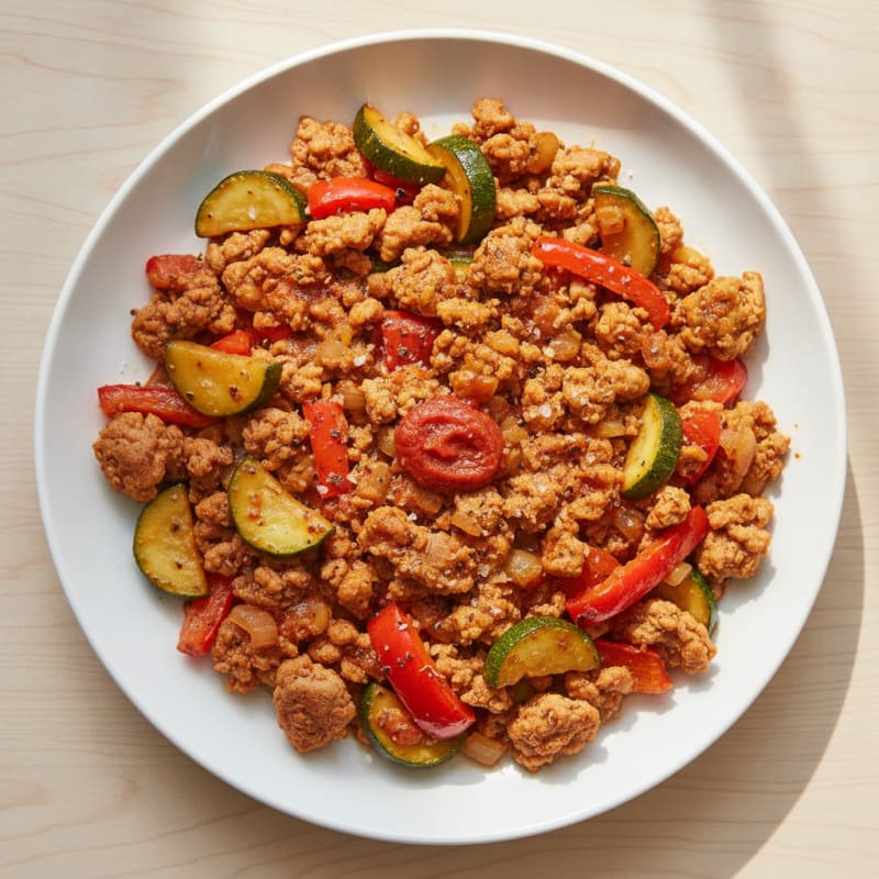 Turkey and Vegetable Skillet