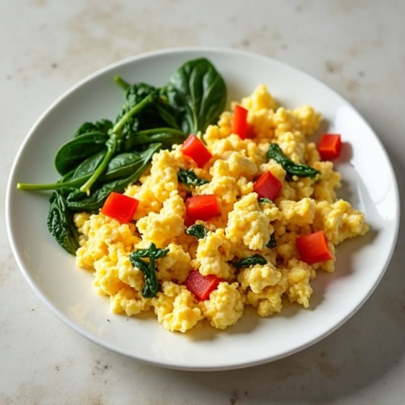 High-Protein Cottage Cheese and Egg Scramble