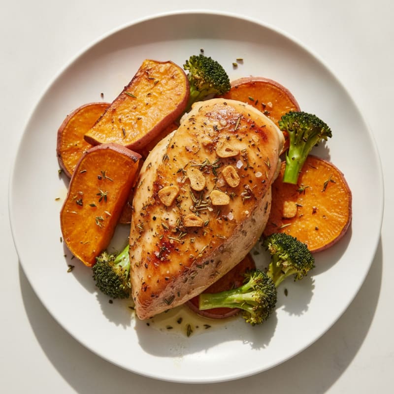 Garlic Herb Roasted Chicken