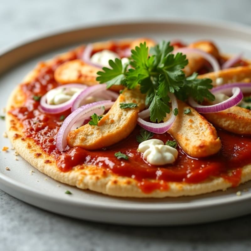 Sheet Pan BBQ Ranch Chicken Pizza