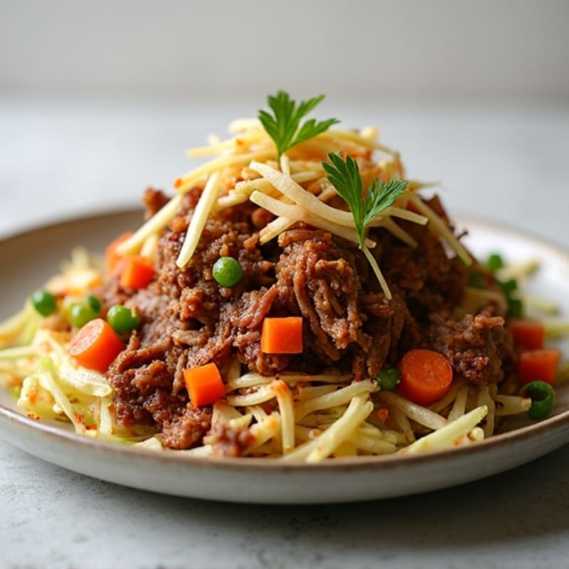 Slow Cooker Smoky Pulled Pork with Crispy Slaw