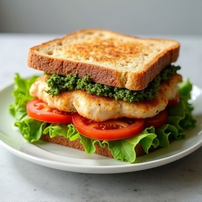 Fresh Pesto Chicken Sandwich