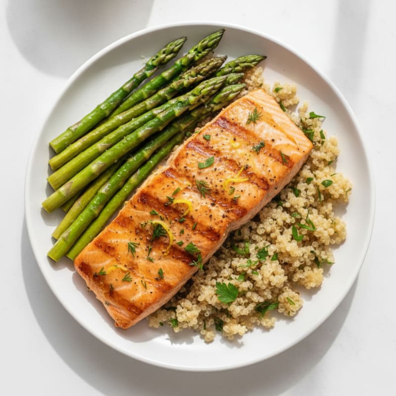 Lemon Herb Grilled Salmon