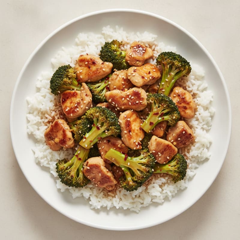 Teriyaki Chicken and Broccoli Stir-Fry