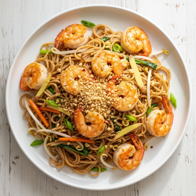 Zesty Chili-Lime Shrimp Pad Thai