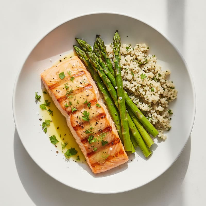 Lemon Herb Grilled Salmon